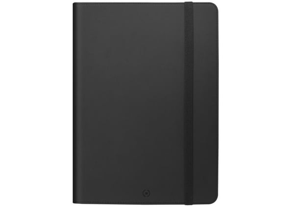Celly BookBand - Flipomslag til tablet - Faxu-læder - sort - 10.2" - Applen 10.2-tuumaiseen iPadiin (7. sukupolvi, 8. sukupolvi)