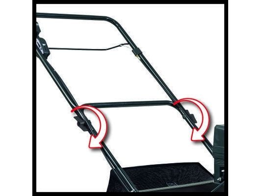 Einhell GC-SC 4240 P, 4200 W, 40 cm, 1200 m², 40 L, Musta, Punainen, Bensiini