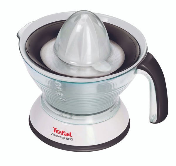 Tefal Vitapress ZP3001, Grå, Hvit, 0,6 l, Plast, Plast, 25 W, 4 stykker