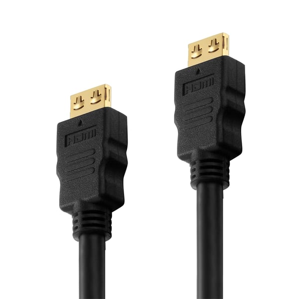 Purelink PureInstall - HDMI-kabel med Ethernet - HDMI hann til HDMI hann - 2 m - trippel beskyttelse - svart