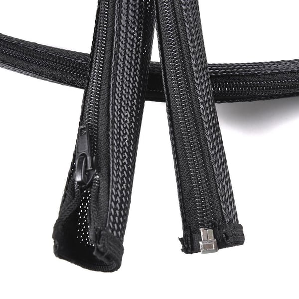 Vivolink PROZIPSLEEVE2028, Musta, Polyesteri, 2 cm, 2800 mm