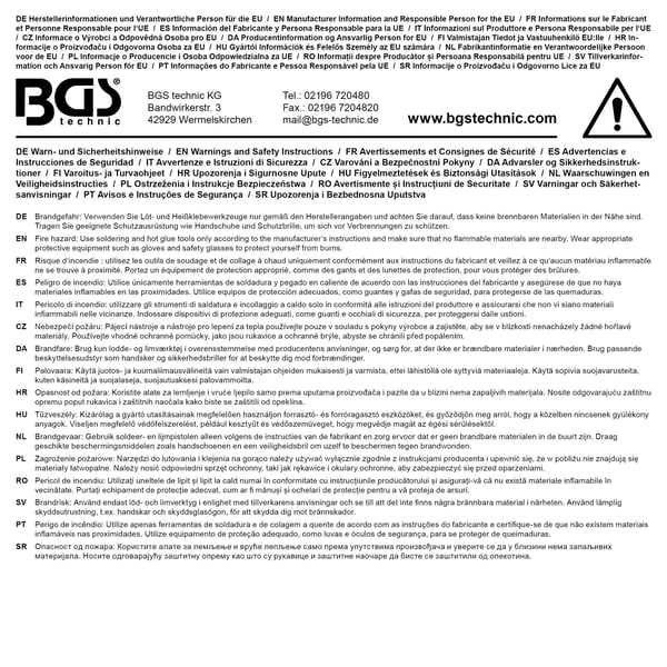 BGS technic limstifter