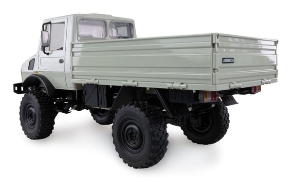 Amewi Mercedes-Benz Unimog Basic 4WD vaaleanharmaa RTR 1 12 (22631)