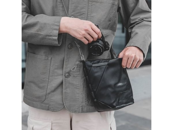 PGYTECH OneGo Drawstring, Damväska, Universal, Axelrem, Svart