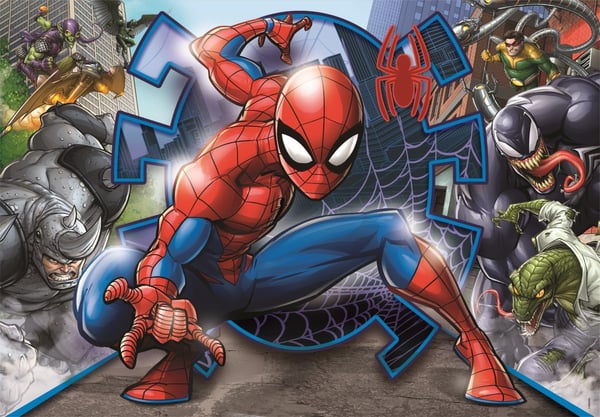 Clementoni Puslespil Spider-Man, 104 brikker