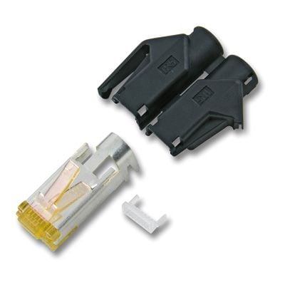 Secomp 21059554, 5 m, Cat6a, S/FTP (S-STP), RJ-45, RJ-45, Blå