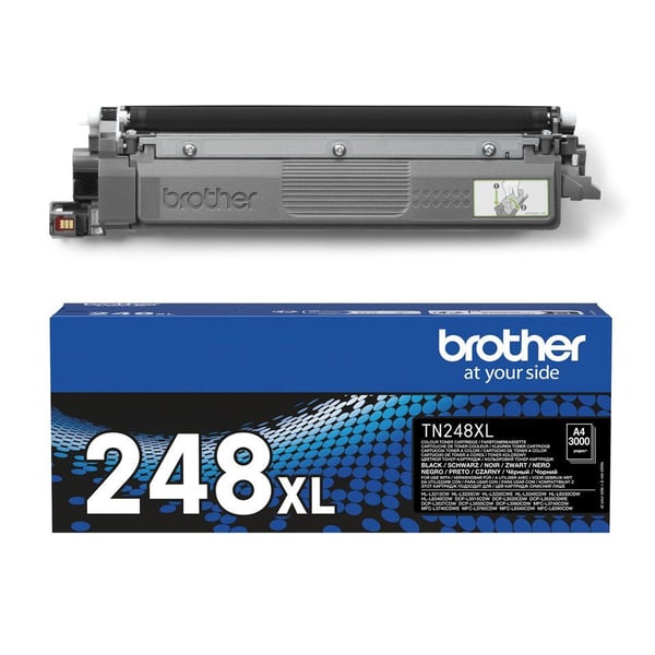 Brother TN-248XLBK - Sort - original - boxar - tonerpatron - Op till 3000 sidor