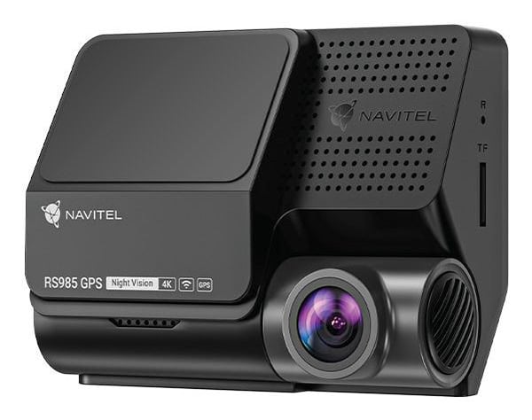 NAVITEL RS985 GPS - Instrumentbordkamera - 4K / 60 fps - Wi-Fi - G-Sensor - svart