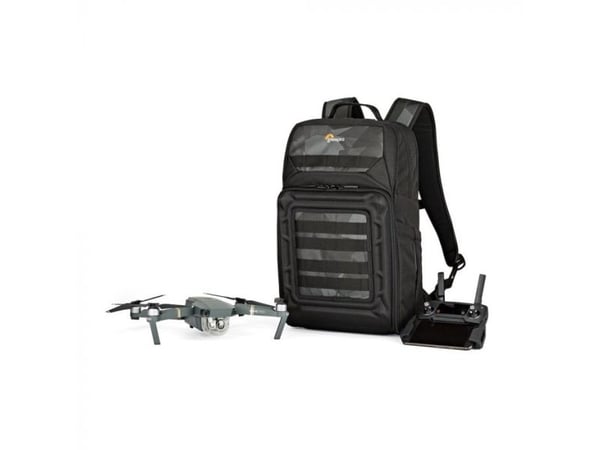 Lowepro DroneGuard BP 250, Reppu, Mikä tahansa tuotemerkki, Olkahihna, Notebook-lokero, Musta, Harmaa