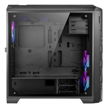 Azza STORM ARGB, Full Tower, PC, Musta, ATX, mikro ATX, EATX, Pelaaminen, Sininen, Vihreä, Punainen