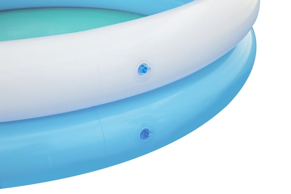 Bestway 53157, 130 l, Oppblåsbart basseng, Barn, Blå, Hvit, 1,32 kg