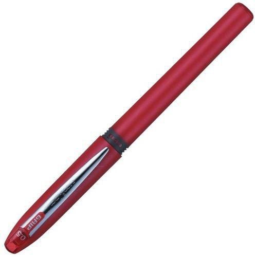 Uni Grip 245 Micro, Rød, Skrivefarve Rød (udsalg, restparti prisen er for 12 stk)