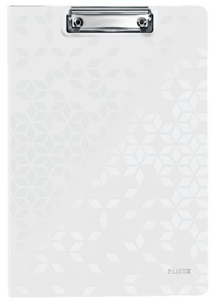 Leitz WOW - Notatbrettmappe - for A4 (210 x 297 mm) - kapasitet: 75 ark - hvit