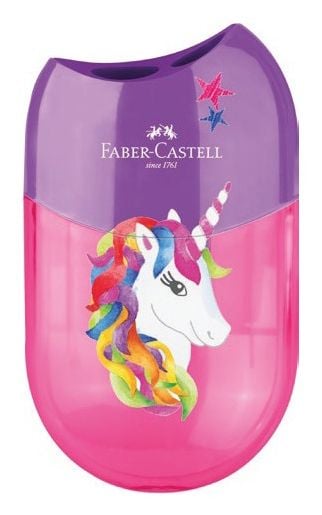 Faber-Castell 183553, Käsikäyttöinen kynäteroitin, Monivärinen, Muovi, Molempikätinen, 1 kpl