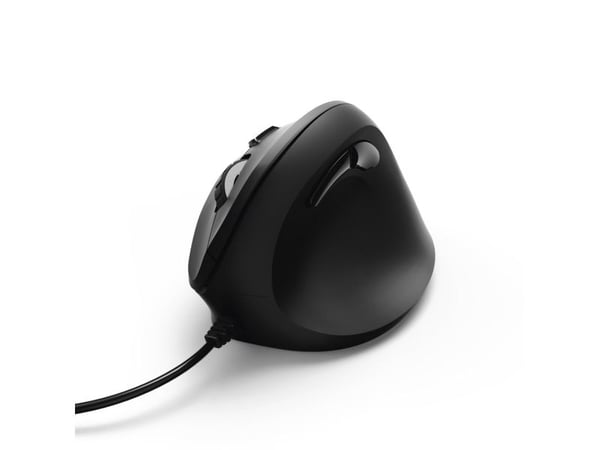 Hama EMC-500, Oikeakätinen, Optinen, USB A-tyyppi, 1800 DPI, Musta