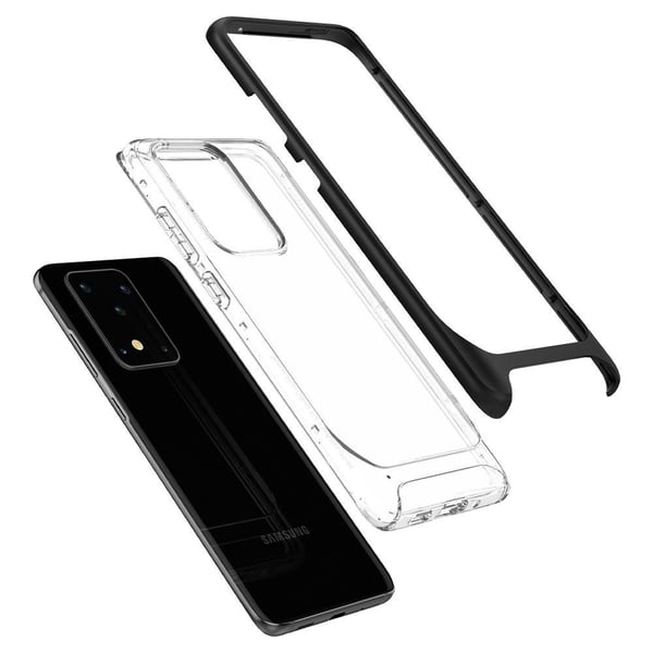 Spigen Neo Hybrid NC Samsung Galaxy 988 S20 Ultra tapauksessa puhelimen musta ACS00720