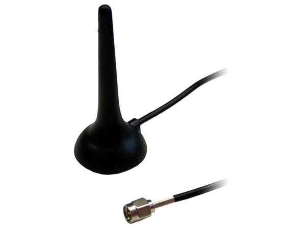 Insys Microelectronics 10019797, 1,6 dBi, 2.4 GHz, Ympyräsäteilyantenni, SMA, IP67, 1,5 m