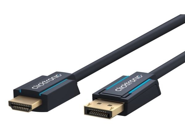 ClickTronic 44927, 10 m, DisplayPort, HDMI Type A (standard), 4,95 Gbit/s, sortering