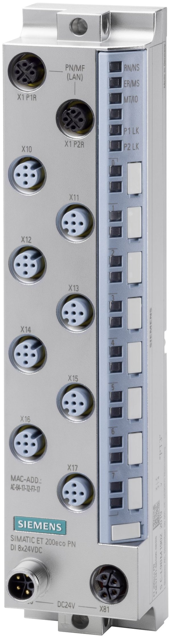 Siemens 6ES7141-6BG00-0BB0, 20.4-28.8 V, 200 mm, 813 g, 225 mm, 57 mm, 55 mm
