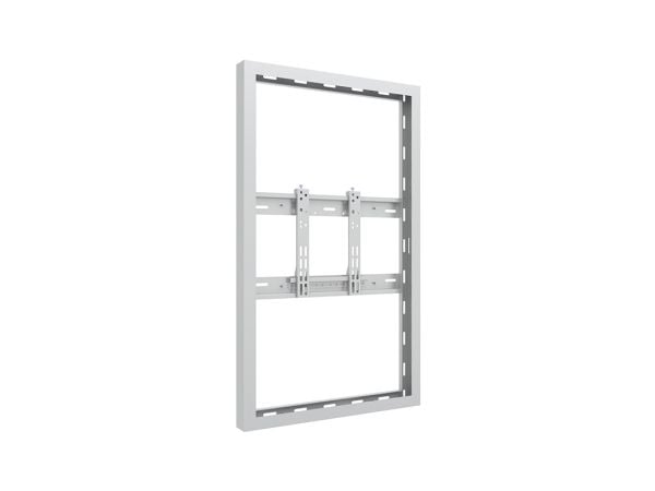 Multibrackets 6688, Terästä, Valkoinen, Maisema/Muotokuva, 109,2 cm (43"), 25 kg, 100 x 100 mm