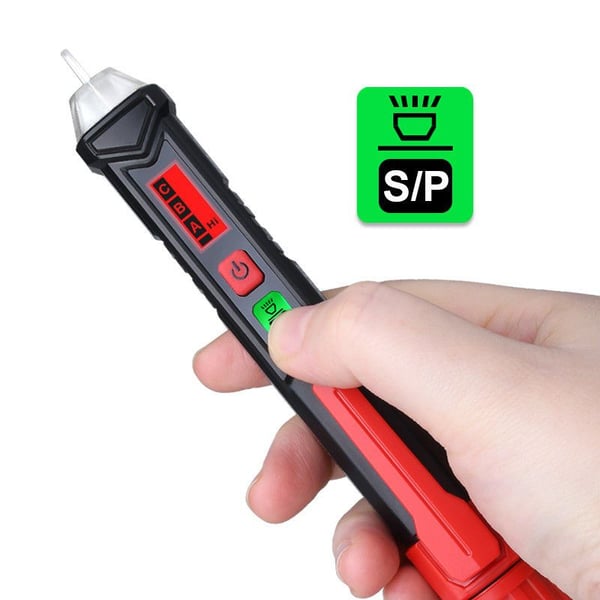 Habotest HT100P, 12 - 1000 V, Musta, Punainen, 32 g