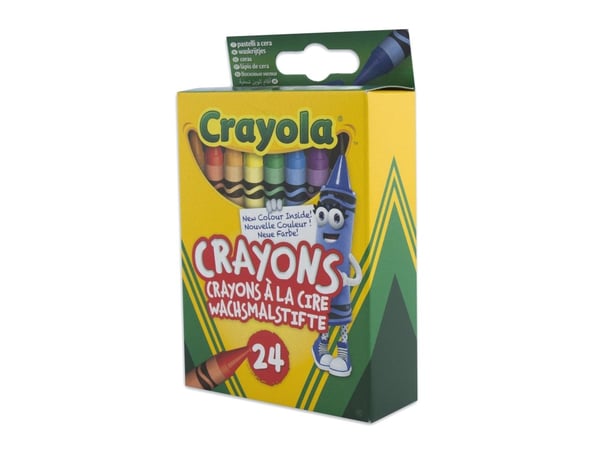Crayola 0024 vokskritt, 24 stk.