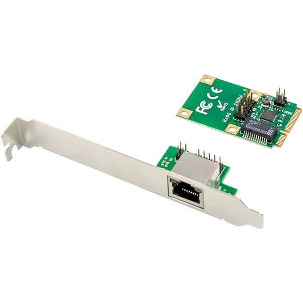 InLine 76622V Mini-PCIe-nettverkskort Gigabit, 1x RJ45, halv størrelse