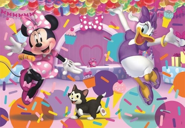 Clementoni Puslespil Disney Minnie, 104 brikker