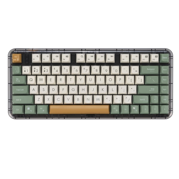 ASUS Jelly75 KD201 tangentbord mekaniskt 75 % trådlöst/trådbundet Orange Meadow