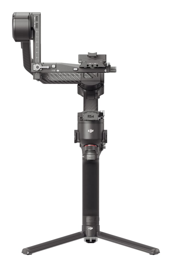 DJI RS 4 Pro, Käsikameran vakauttaja, Hiilikuitu, musta, 1/4", 360°, 0 - 360°