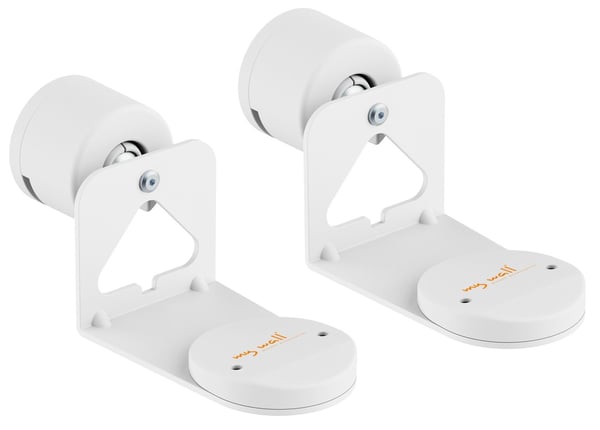 myWall HS 47 W, Vegg, 5 kg, Hvit, Vegg, 60°, 30°