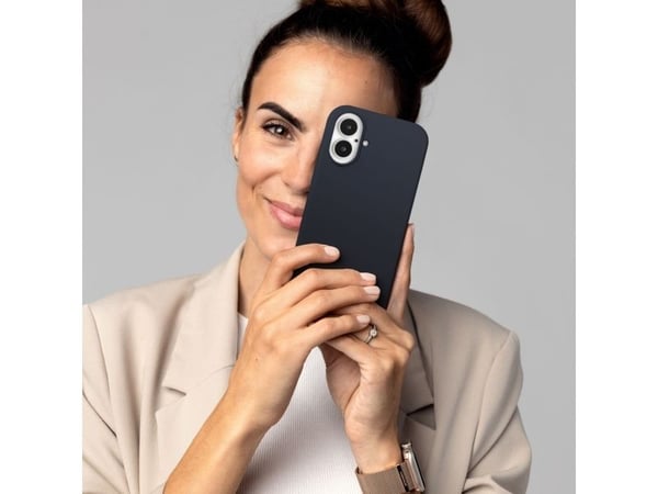 Vonmählen mykt silikondeksel til iPhone 16 marine