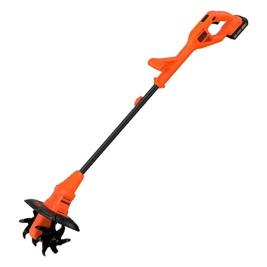 Black & Decker BETL1820L-QW, Elektrisk jordfreser, 16 cm, Oransje, Batteri, 18 V, Lithium-Ion (Li-Ion)