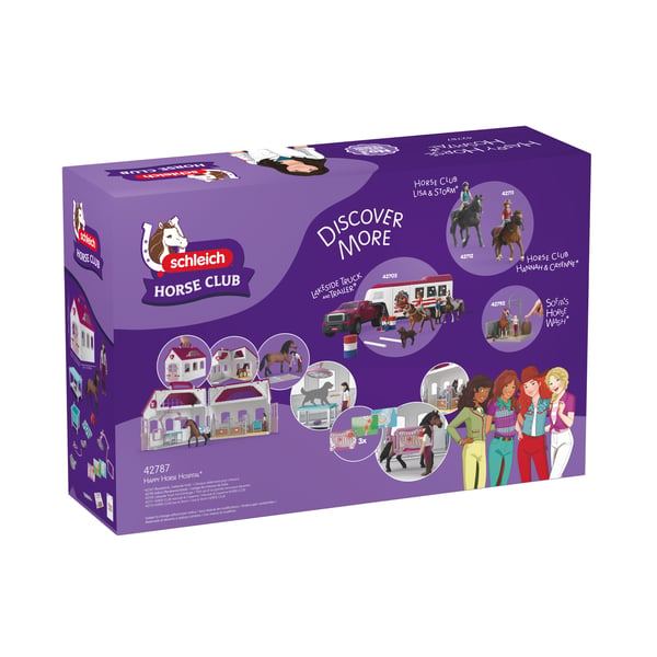 schleich HORSE CLUB 42787, Maatila, 5 vuosi/vuosia, Monivärinen, Muovi