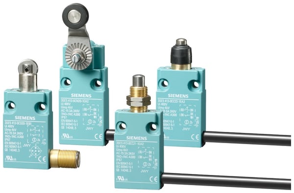Siemens 3SE54130CC201EA5 3SE5413-0CC20-1EA5 Pysäytyskosketin 240 V 6 A IP67 1 kpl 1 kpl
