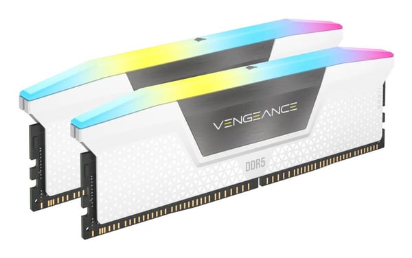 Corsair CMHLEKIT2W-D5, RGB-valaistuksen tehostuspakkaus, Valkoinen, Monivärinen, LED, 137,8 mm, 144 g