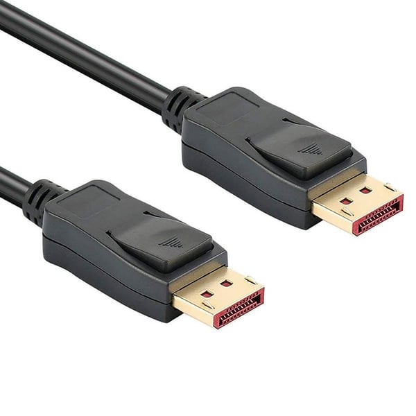 Techly ICOC DSP-A14-050NT, 5 m, DisplayPort, DisplayPort, Hankjønn, Hankjønn, 7680 x 4320 piksler