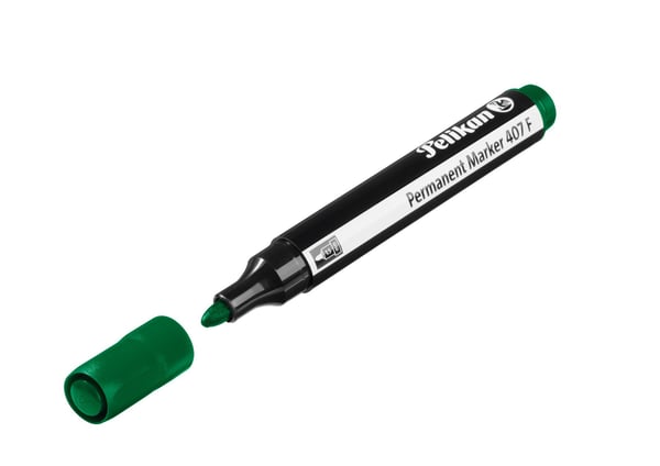 Pelikan 947689, Grön, Rundad spets, Svart, Grön, 1,5 mm, 1 styck
