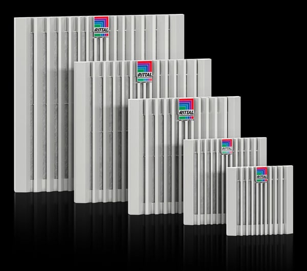 Rittal SK 3238.300, Filter, Grå, Plast, IP54, 148,5 mm, 34,2 mm