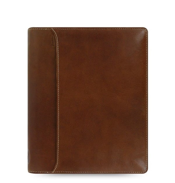 Filofax Lockwood A5 ZIP Cognac