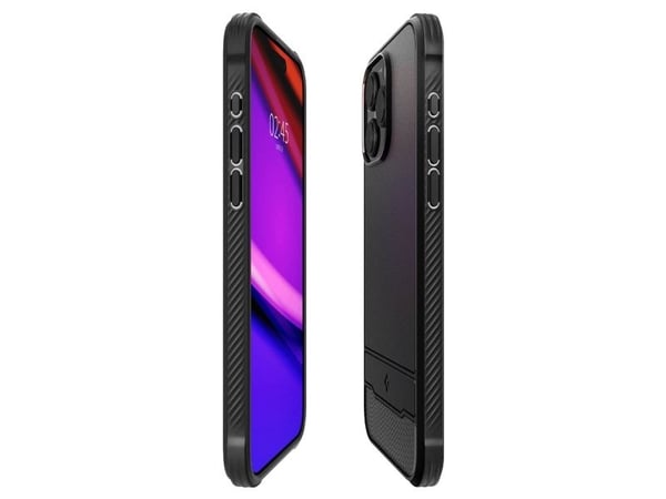 Kotelo SPIGEN Rugged Armor MAG MAGSAFE yhteensopiva IPHONE 15 PRO matta musta