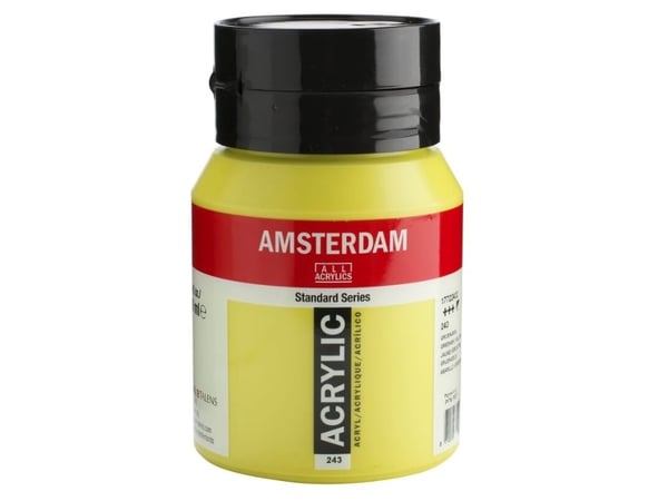 Amsterdam Standard Series akrylblokboks grønngul 243
