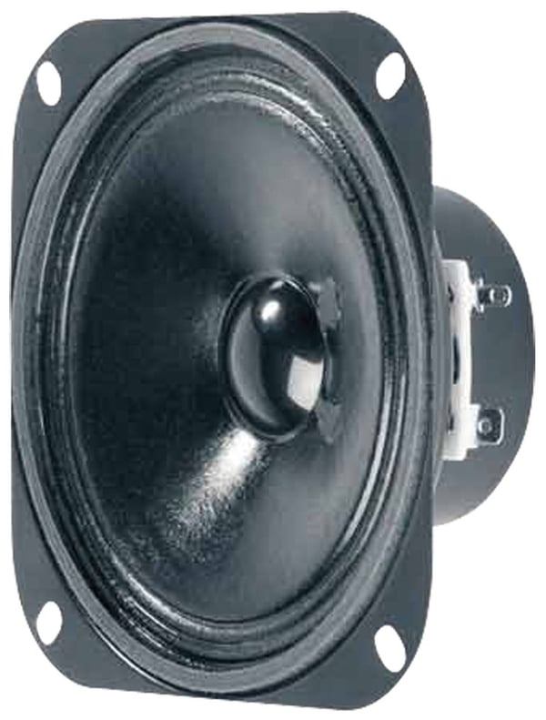 Visaton VS-R10SC/4, 1.0 kanaler, 20 W, 0 - 150 hz, 4 O, Svart