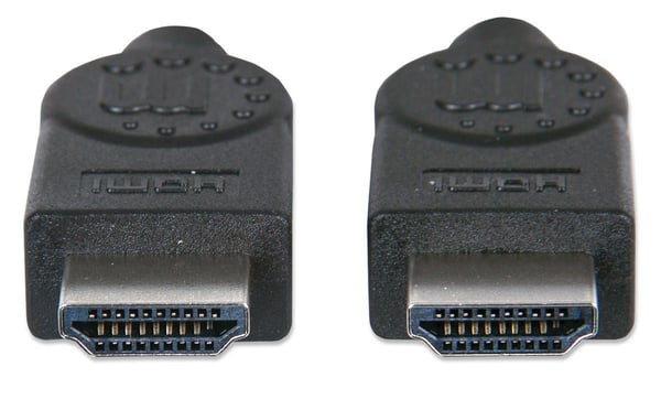 Manhattan 323192, 1 m, HDMI Type A (Standard), HDMI Type A (Standard), 3D, 10,2 Gbit/sek., Svart