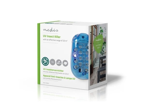 Nedis INKI110CBK1, Myggfelle, Hvit, 100 mm