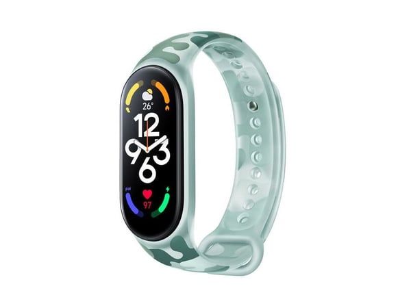 Xiaomi Smart Band 7, Kellon hihna, Xiaomi, Smart Band 7, Termoplastinen polyuretaani (TPU), Alumiini, 255 mm