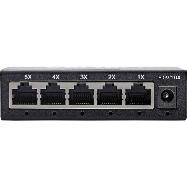 InLine Gigabit Network Switch 5-Port, 1GBit/s, Vifteløs