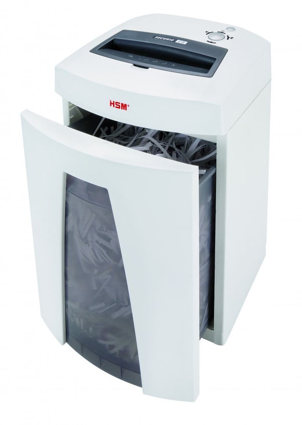 HSM Securio C18, Partikelsnitt, 23 cm, 1.9 x 15 mm, 25 l, 58 dB, 3000 mm/min