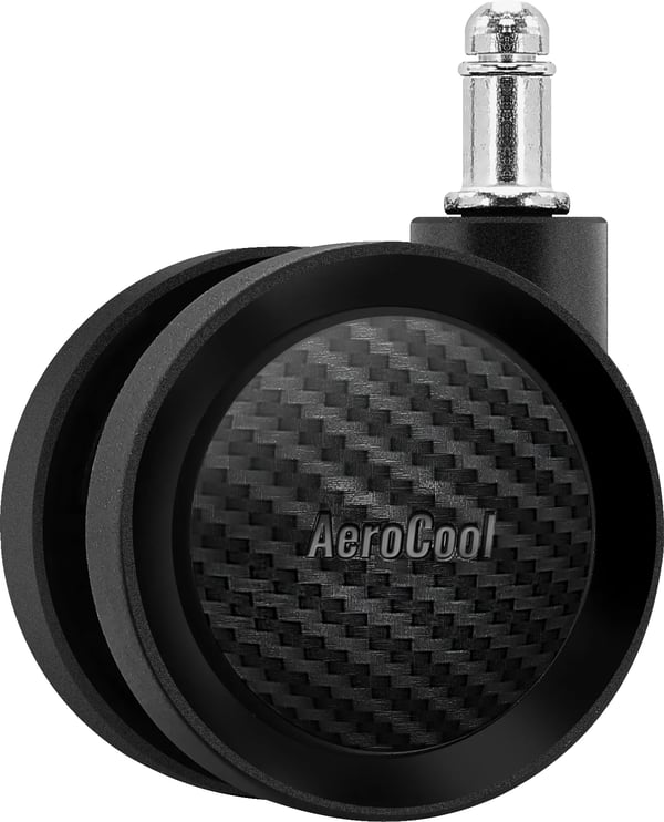 AeroCool CROWN AeroWeave ASH gamingstol, svart