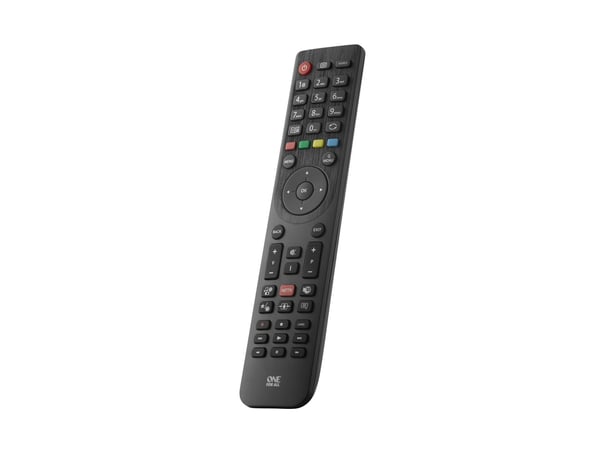 One For All TV Replacement Remotes Telefunken-television vaihtokaukosäädin, TV, IR Langaton, Painikkeiden painaminen, Musta